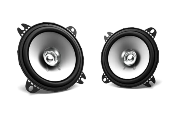 Kenwood  10 cm svarta dubbelkonhögtalare