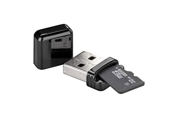 Sweex Goobay 38656 kortläsare USB 2.0, plastpåse svart