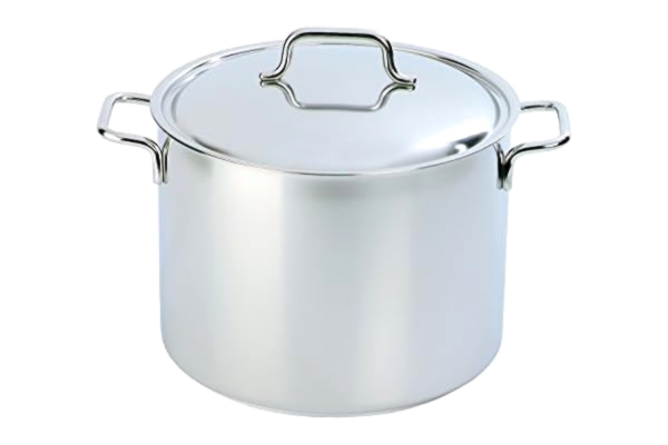 Demeyere  Apollo Høy Gryte med Lokk 24 cm 8 l