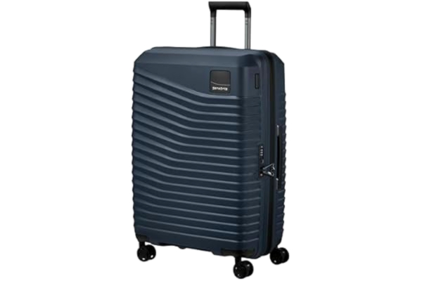 Samsonite  Intuo - Spinner M, Expanderbar Resväska, 69 cm, 79/87 L, Blå (Blue Nights)