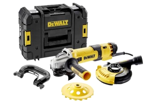 Dewalt DEWALT DWE4257KT-QS Vilnkelslip 1500W 125mm