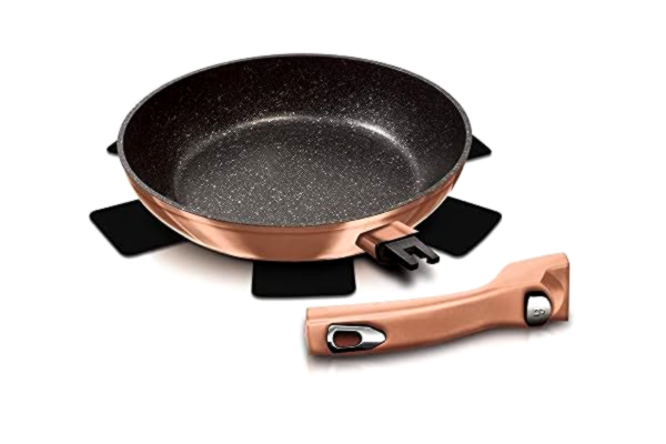 Berlinger Haus PATELNIA GRANITOWA 28cm BERLINGER HAUS BH-1949 ROSE GOLD