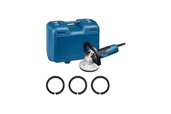 Bosch  Professional Ponceuse à béton Filaire GBR 15 CA (1500 W, 9300 tr/min, Ø Meule assiette 125mm)