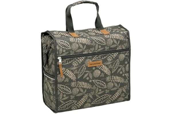 New Looxs  Lilly Single Pannier/Shopping Bag, Forest Anthracite, 18L