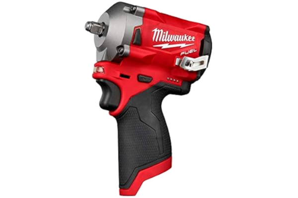 Milwaukee  M12 FIW38-0 Mutterdragare, Röd, Svart, 8.3 x 15.5 x 19.8 cm