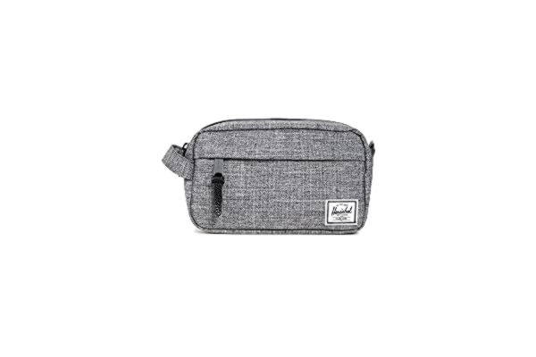 Herschel  Chapter Trousse de Toilette, Haché Corbeau, Carry-on 3L, Trousse de Toilette Chapter
