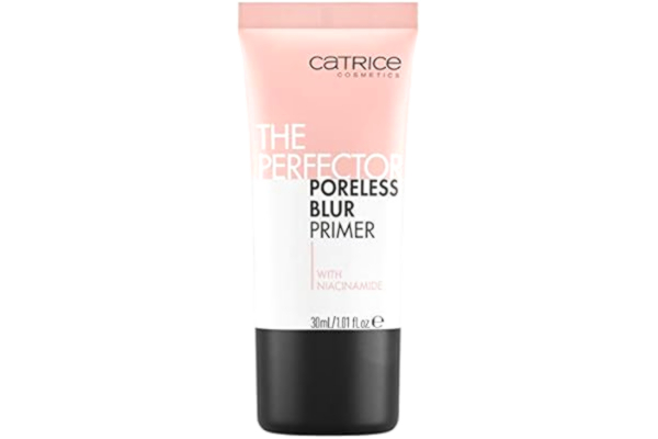 Catrice  The Perfector Poreless Blur Primer, Nude, långvarig, slätande, naturlig, för oren hud, vegansk, oljefri, utan parfym, utan alkohol, 1-pack (30 ml)