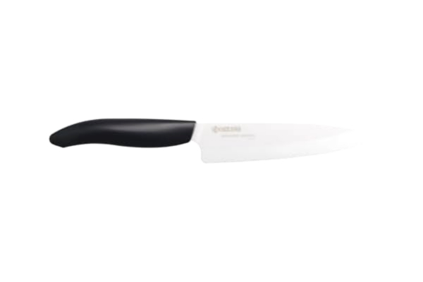 Kyocera  GEN keramisk universalkniv | blad 13 cm | ergonomiskt format handtag | extremt vass kökskniv | kockkniv professionell kniv | knivkök vass