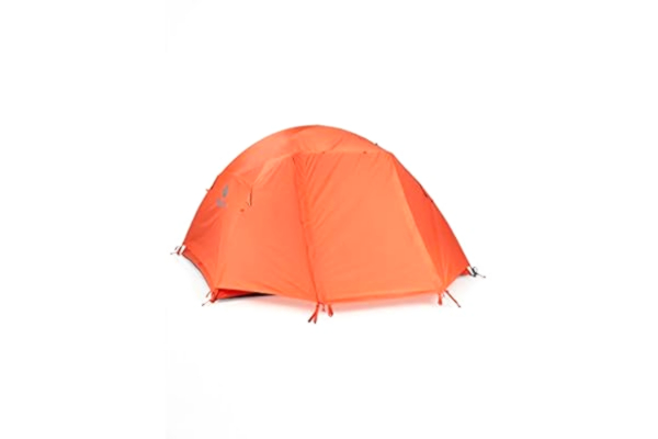 Marmot  Catalyst 3P, Lichtgewicht 2/3 Man Trekking Tent, Waterdicht Backpacking Tent voor Camping en Wandelen, Red Sun/Cascade Blue, 3 Person