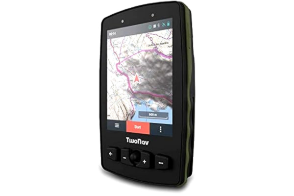 TwoNav  - GPS Aventura 2 – trekkingowy wspinaczka górska/joystick/ekran 3,7" / autonomia 36 h + wymienny akumulator/pamięć 32 GB + karta microSD/SIM/karta topograficzna + ulice w zestawie