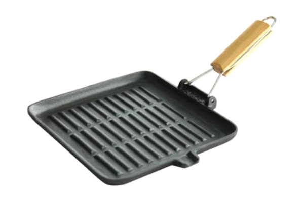 KING Hoff PATELNIA ŻELIWNA GRILLOWA 24cm KINGHOFF KH-1107