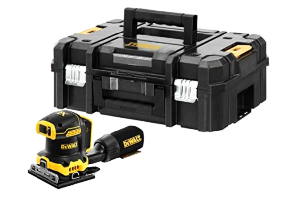 Dewalt  DCW200N Cordless Brushless 18v XR 1/4 Sheet Palm Sander Hook Loop + Tstak