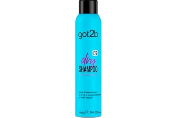 Schwarzkopf got2b Extra volym torrschampo (200 ml), torrschampo för att fräscha upp dina utseende, torrschampo med 24 timmars volym och fräschhet, lämnar inga vita rester*, citrusdoft