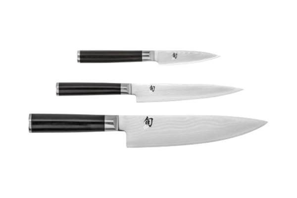 KAI Kai SHUN Knivset, Stål, Flerfärgad, Paket med 3