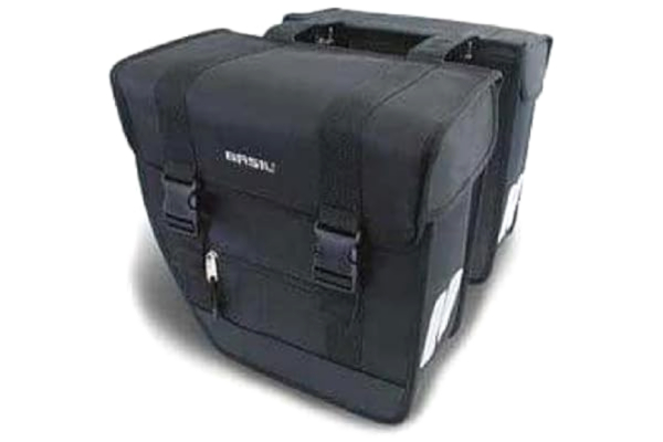 Basil  Single Bikle Bag Tour Waterproof Right Black - 14 litrów - poliester 600D