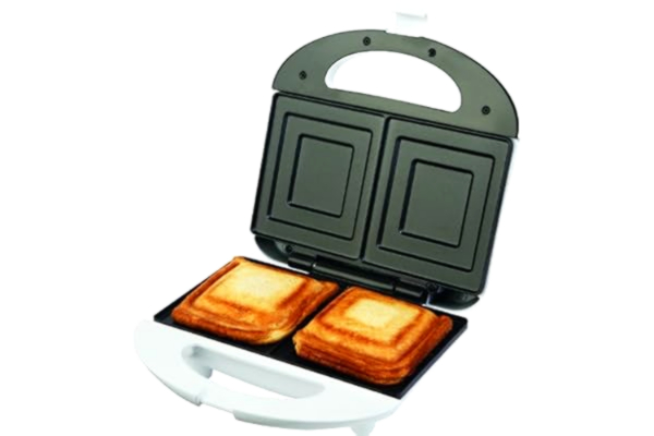 ECG  S 169 Machine à Sandwich Acier Inoxydable Blanc