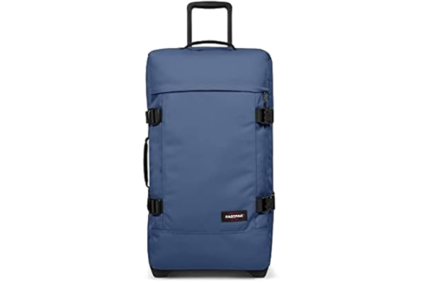 Eastpak  Tranverz M Suitcase, 67 cm, 78 L, Powder Pilot (Blue)