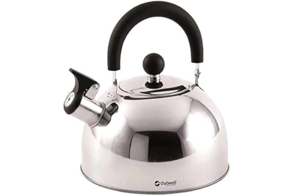 Outwell Relags 156900 Outwell rostfritt stål vattenkokare silver, 1,8 liter
