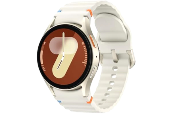 Samsung  Galaxy Watch7 3,3 cm (1,3 tum) AMOLED 40 mm digital 432 x 432 pixlar pekskärm kräm Wi-Fi GPS (satellit)