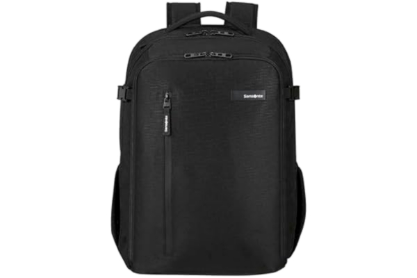 Samsonite SAMSONITE roader - utbyggbar bärbar dator ryggsäck 17,3 tum, 46 cm, 31,5/39,5 L, svart (djup svart)