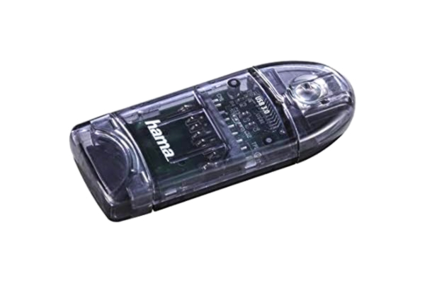 Hama  multikortläsare USB 3.0 6-i-1 (kortläsare för SD | SDHC | SDXC | microSD | microSDHC | microSDXC) för Windows PC|Mac|Notebook|Laptop|TV antracit