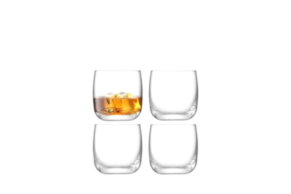 LSA International LSA Borough mugg 300 ml klar x 4
