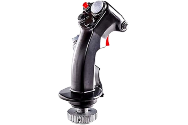 Thrustmaster  F-16C Viper HOTAS Add-On Grip — Mångsidig replika av flygspaken i ett stridsflygplan för flygspel och simulatorer