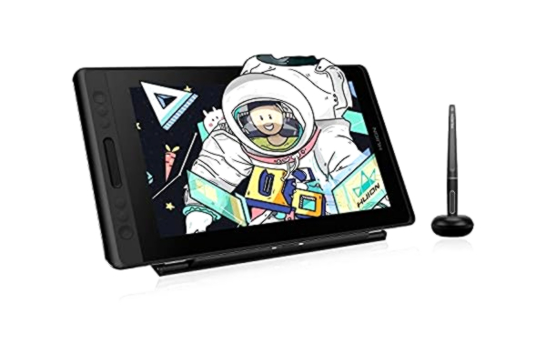Huion HUION KAMVAS Pro 13 Tablet Graficzny do Rysowania z Ekranem, Pełny Ekran do Laminowania Rysik bez Baterii 8192 Nacisk pióra - 13,3 w Wyświetlacz Piórkowy dla Systemów Linux, Windows i Mac(odnowiony)