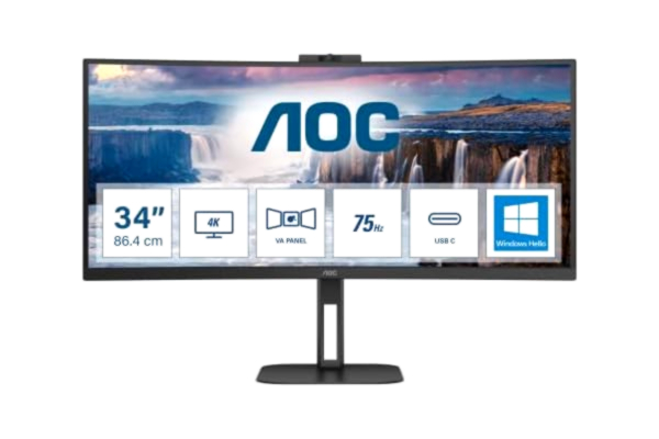 AOC 34" AOC V5 - 3440x1440 - 100Hz - VA - USB-C