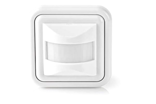 NEDIS Nedis Rörelsesdetektor – 2 eller 3 trådinstallation – anpassningsbara inställningar – timer – ljuskänslighet – vit