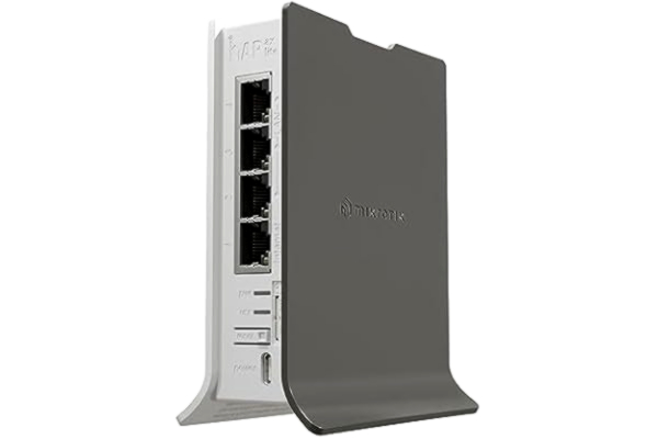 MikroTik  hAP ax lite - wireless router - WWAN - Wi-Fi 6 - 3G 4G - desktop - Wireless router 802.11b/g/n/ax
