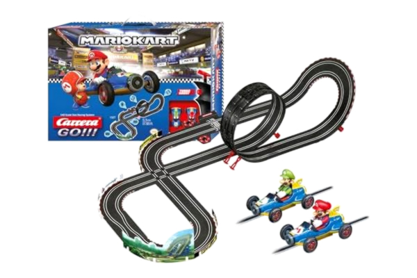 Carrera Toys Carrera 20062492 Nintendo Mario Kart 8 Racerbane-set, flerfärgat, 58 x 10 x 40 cm