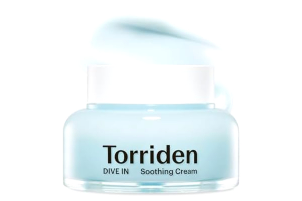 Torriden TORRIDEN DIVE-IN Hyaluronic Acid Soothing Cream 100 ml | Revitaliserande ansiktskräm för känslig, torr hud | Doftfri, alkoholfri, inga färgämnen | Vegansk, Cruelty-Free