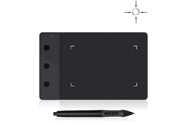 Huion  H420 OSU grafisch tablet USB-schrijfpad met batterij digitale pen 10 x 5,67 cm