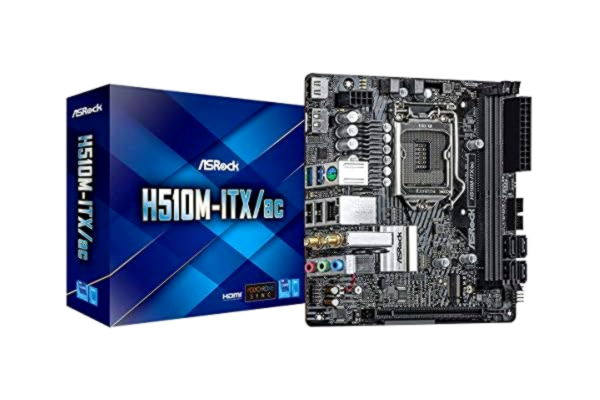 ASRock Asrock H510M-ITX/ac Intel H510 LGA 1200 Mini ITX