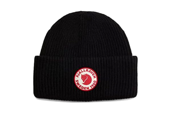 Fjällräven  1960 logo hatt svart en storlek