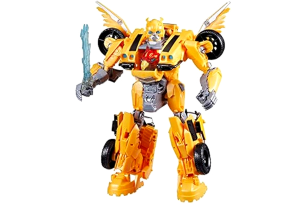 Hasbro Transformers Toys Transformers: Rise of the Beasts-filmen, Beast-Mode Bumblebee-actionfigur, från 6 år, 25 cm