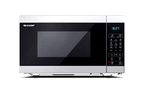 Sharp  YC-MG51E-S mikrobølgeovn Over komfuret Kombination mikroovn 25 L 900 W Metallic