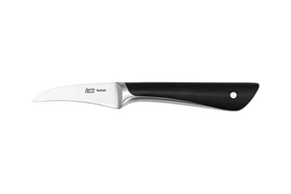 Tefal Jamie Oliver by Tefal K26716 Skalkniv 7 cm | hög skärprestanda | distinkt design | resistenta och hållbara blad | rostfritt stål/svart