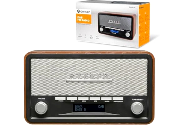 Denver  111111000000 Radio, Brun, En Storlek
