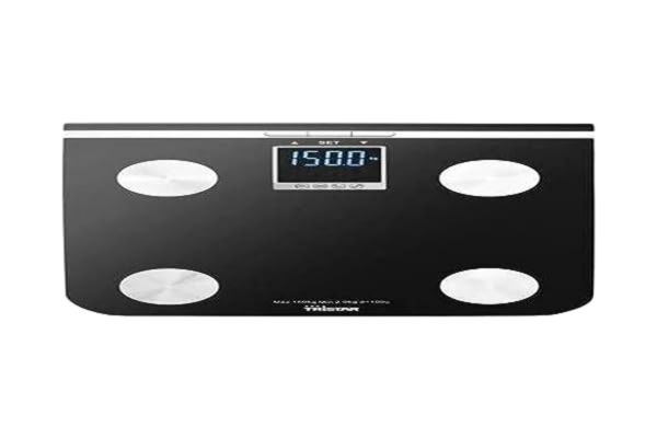 Tristar  Personvåg/våg med kroppsanalys säkerhetsglas