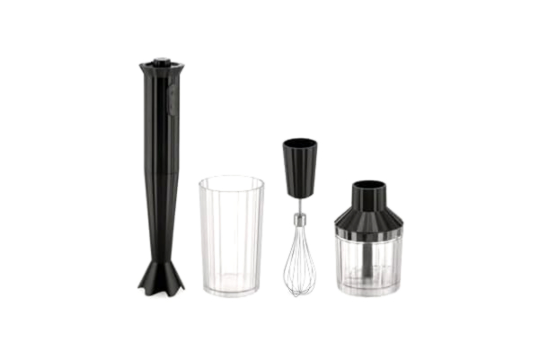 Alessi  MDL10S Plissé -sauvasekoitinsetti, musta