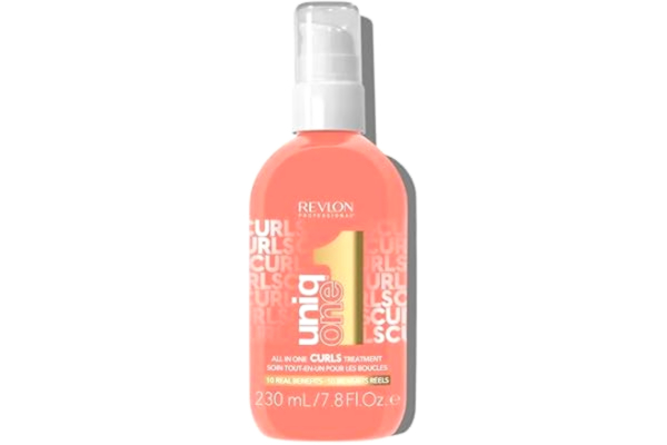 Revlon  Professional UniqOne Leave-In Hair Treatment - hårkur med flera fördelar för lockigt, vågigt och frissigt hår, 230 ml