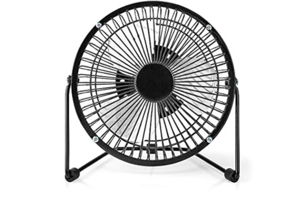 Nedis  Tafelventilator | USB Gevoed | Diameter: 150 mm | 3 W | 1 Snelheid 1.00 m Zwart