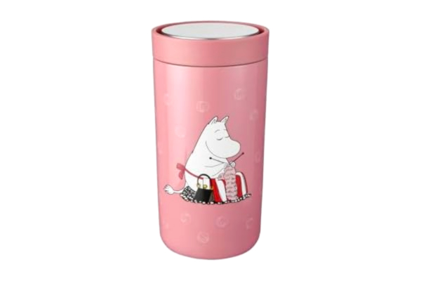 Stelton  x Mumin – To Go Click termosmugg 0,2 liter, moomin stickning