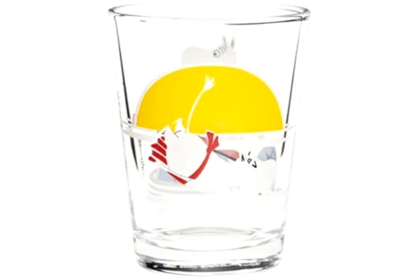 Arabia Mumin av Arabia 1071870 dricksglas, 257 ml (220 ml), kvällsbad, mumin, servis, arabien