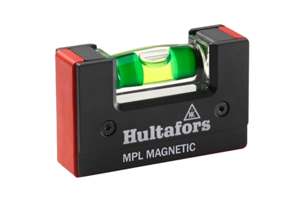 Hultafors  Tools 401313 Mini Pocket Level MPL Magnetic, Schwarz