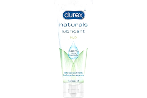 Durex  Naturals Lubricant H20, Glidmedel, 100 ml, 100% naturliga ingredienser