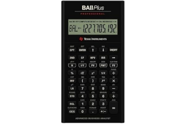 Texas Instruments Rekenmachine Texas Instruments TI Ba II professional