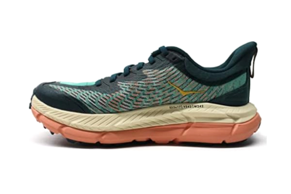 Hoka One One HOKA ONE ONE Mafate Speed 4, dames loopschoenen, Deep Teal/Water Garden, 40 EU, Deep Teal Water Garden